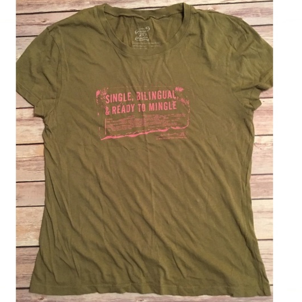 Single, Bilingual & Ready To Mingle T-Shirt